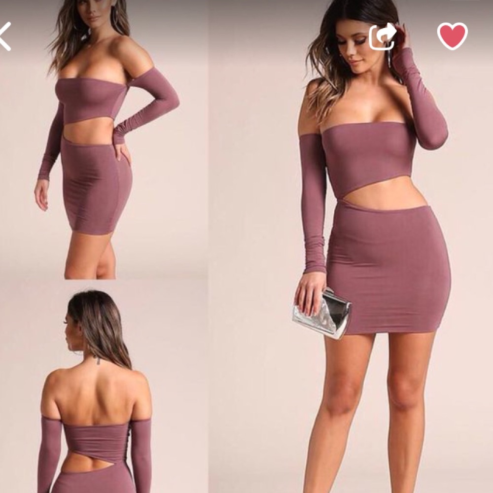 Mauve dress